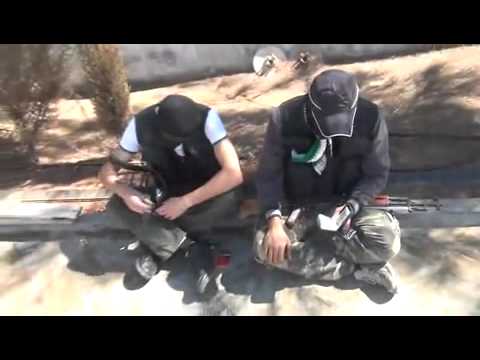 مرابطة كتيبة درع الوطن على إحدى جبهات ريف درعا