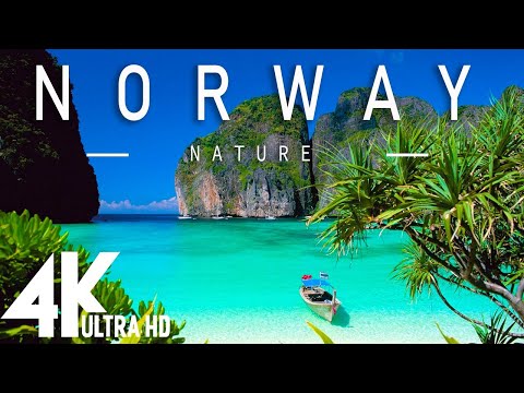 FLYING OVER NORWAY (4K UHD) - Relaxing Music Along With Beautiful Nature Videos(4K Video Ultra HD)