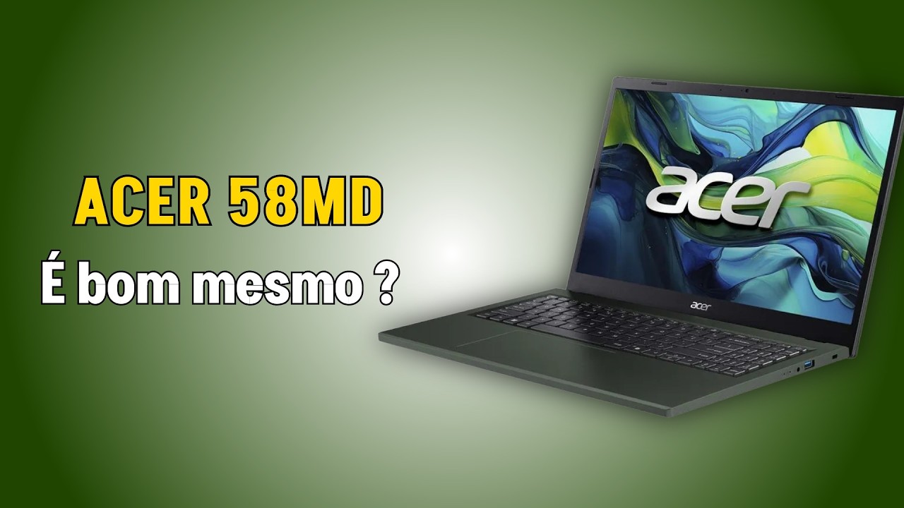 Miniatura da avaliação em vídeo de Notebook Acer Aspire Go 15 AG15-71P-753G Intel Core i7-13620H 8GB DDR5 256GB SSD