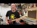 Cigar Box Guitar D-A-D tuning and how to play Nutbush City Limits by Tina Turner with Mike Snowden