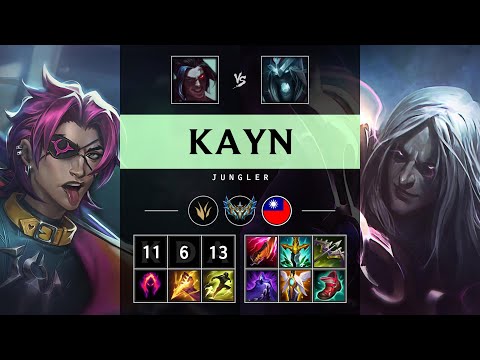 Kayn Jungle vs Karthus - TW Challenger Patch 25.12