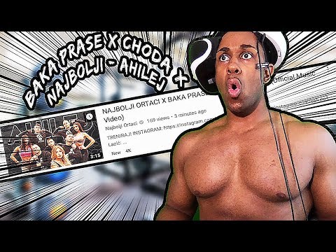 AMERICAN REACTS TO SERBIAN RAP | NAJBOLJI ORTACI X BAKA PRASE X CHODA - AHILEJ
