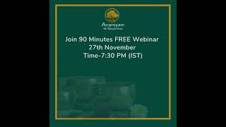 Join 90 Minutes FREE Webinar 27th November Time-730 PM (IST)