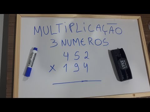 counting times with 3 numbers lesson 03 - Fabinho Seco