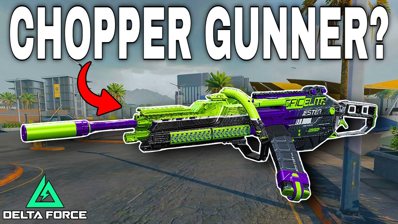 Playing with Chopper Gunner (M249)| Delta Force Mobile