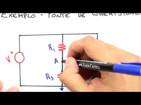Me Salva! CRC25 - Tensões de Nó - Ponte de Wheatstone