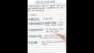Determiners #english #grammar