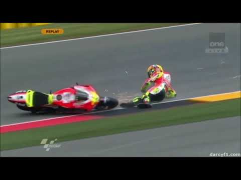 2017 Valentino Rossi BIGGEST and ALL MOTOGP Crashes Part 2