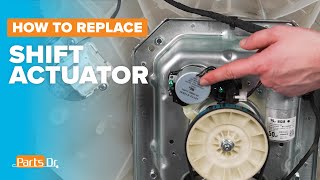 Not Agitating or Spinning? Replace Shift Actuator on your Whirlpool Maytag Amana Washer W11481722