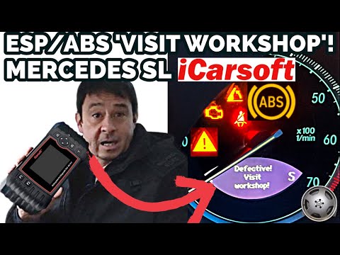 Senior UK Mechanic Road Tests iCarsoft CR V2.0, Locate Mercedes ABS/ESP Faults Precisely With Live Data