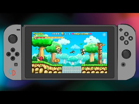 Wonder Boy Returns Remix (Nintendo Switch/Yuzu Emulator)