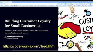 Building Customer Loyalty for Small Business