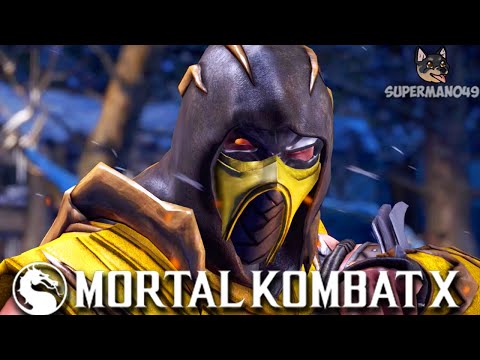 SECRET SCORPION BRUTALITY! - Mortal Kombat X: No Variation Challenge #8