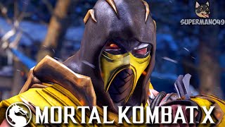 SECRET SCORPION BRUTALITY! - Mortal Kombat X: No Variation Challenge #8
