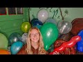 100 Balloon Blow Up Challenge How Big Can She Go Without Popping