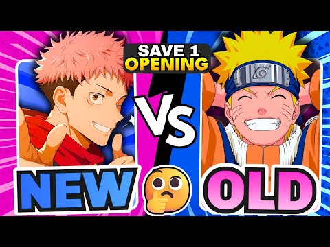🔥 SAVE ONE ANIME OPENING! ✅ OLD GEN VS. NEW GEN EDITION ⚔️