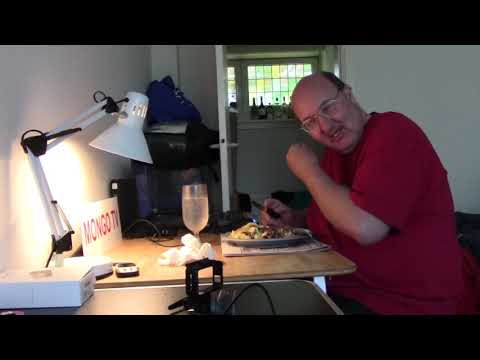 MongoTV_3095 - Danish Vlog - Min Aftensmad - Lun Opvarmet Pastasalat Med Grillet Kyllingstrimler