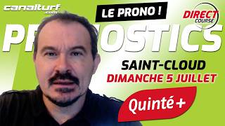 emission video des courses turf pmu du Dimanche 5 juillet 2026