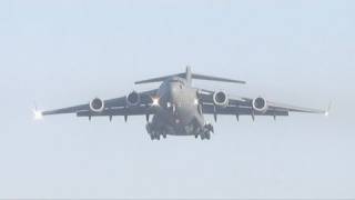 preview picture of video 'RAF Brize Norton 7th Dec 2010'
