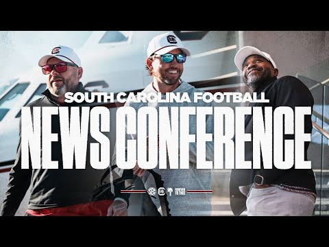 Football: Shane Beamer New Staff Introductory Press Conference 12/12/25
