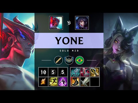 Yone Mid vs Ahri - BR Challenger Patch 25.16