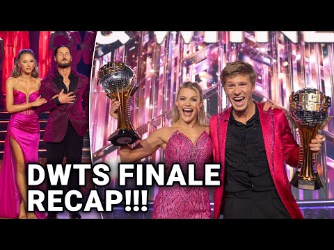 Dancing With The Stars Season 34 Finale Recap: Robert Irwin & Witney Carson Win The Mirrorball!