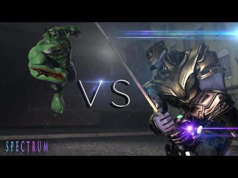 Hulk VS Thanos Rematch | Part 1 || Animated Battle
