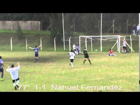 Sub 16 Fecha 1 Torneo Clausura 2014 Defensor 1-1 Liverpool - Gol Nahuel Fernandez