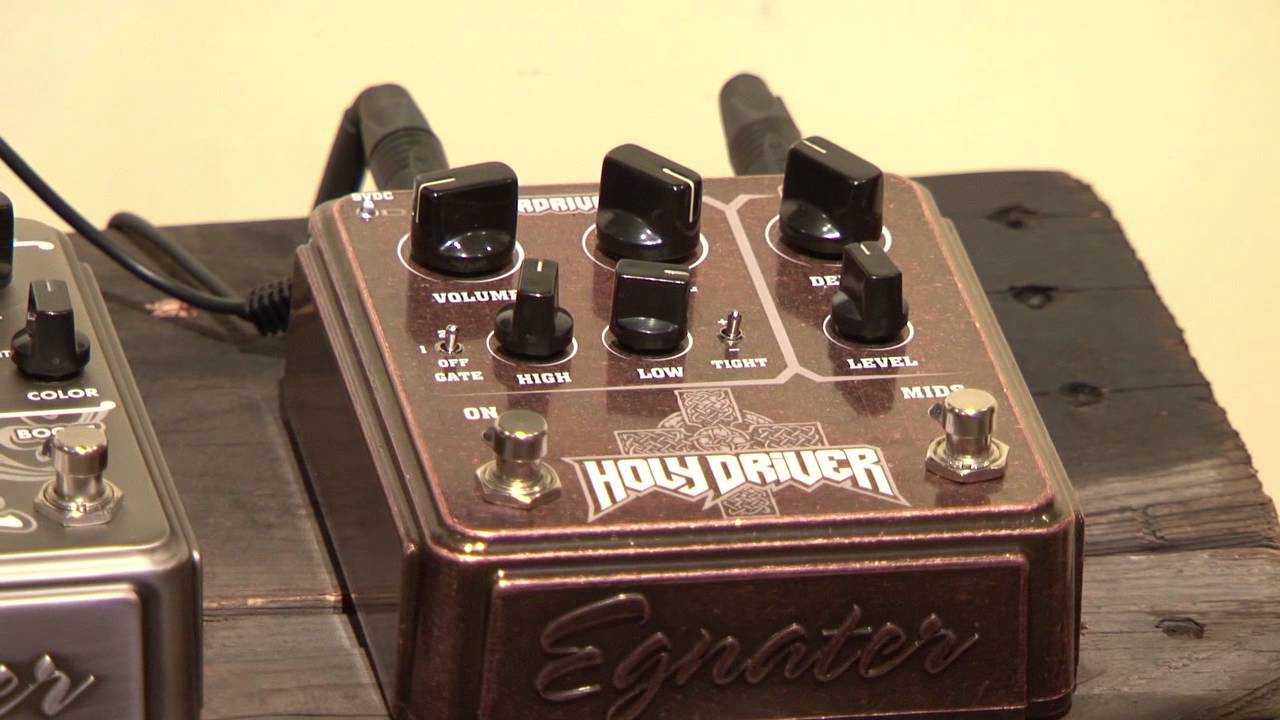 NAMM 2012 - Egnater Pedals - YouTube