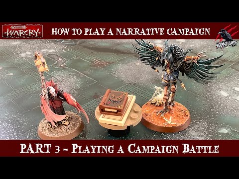 HOW TO PLAY A WARCRY CAMPAIGN - PART 3 - Playing A Campaign Battle - Rules Overview Warhammer Rules