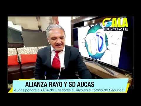 ALIANZA RAYO Y SD AUCAS PARA LA SEGUNDA CATEGORÍA