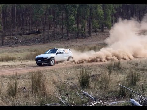 4AGE 20v Daihatsu Charade Rally Car | First Test