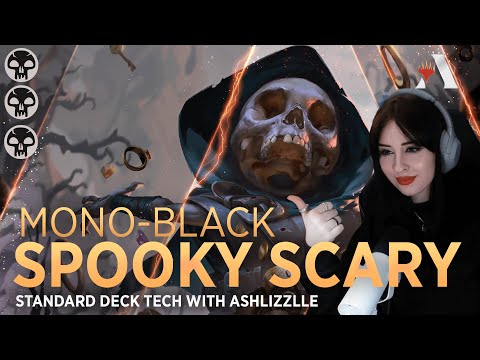 Spooky Scary - SKELETONS | Bo3 Standard Deck Tech with Ashlizzlle | MTG Arena