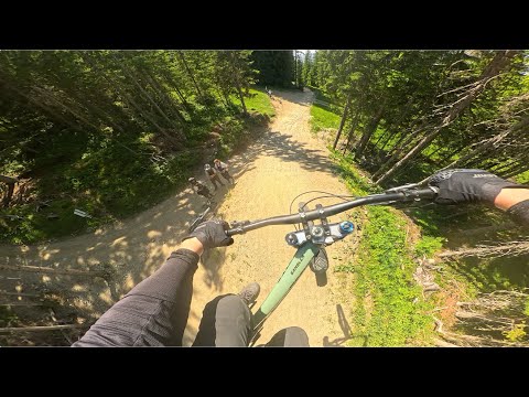 99 Jumpline und Monster Jumpline Full POV raw | Bikepark Schladming 2025