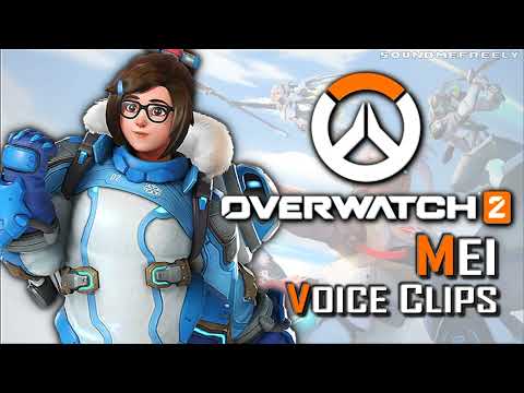 All Mei Voice Clips • Overwatch 2 • All Voice Lines and Interactions • (Elise Zhang)