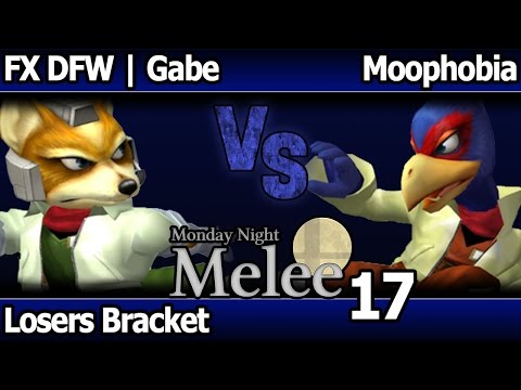 MNM17 Melee - FX DFW Gabe (Fox) vs Moophobia (Falco) - Losers Bracket