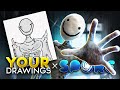 Turning YOUR Drawings into Spore Creatures!