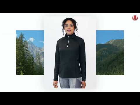 Sunice | Women's Ski Lodge II Stretch Knit Half-Zip Pullover