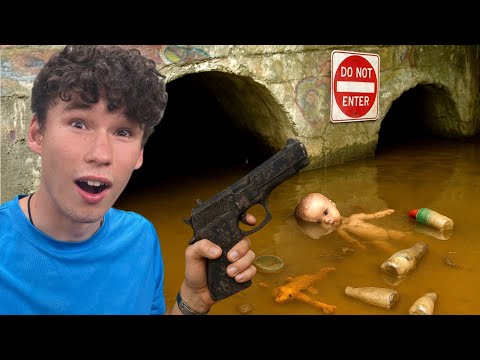 I Found Dangerous Items in a Deadly River!
