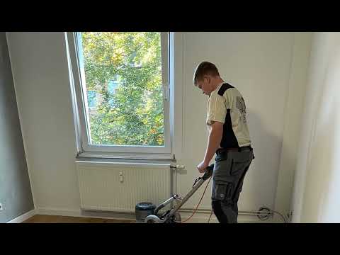 Verlegung einer Eiche Landhausdiele von Mafi in 240mm breite