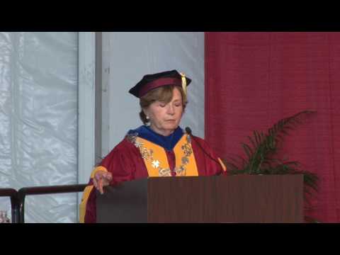 GMercyU Commencement 2017 - Beacon of Mercy Award