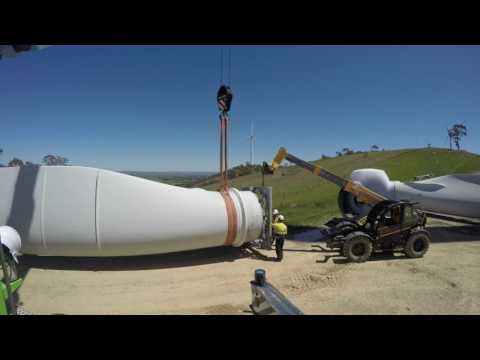 Wind Turbine - Blade Bearing Exchange