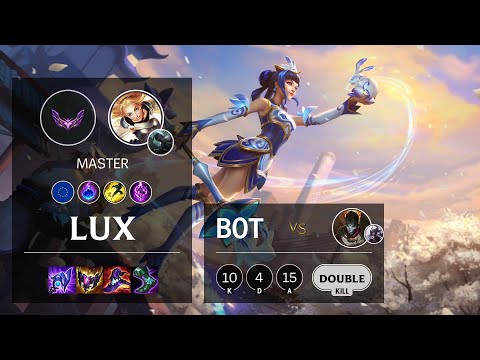Lux Bot vs Jhin - EUW Master Patch 12.3