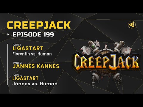 [DE] Die Liga geht los! | Creepjack 199 - Warcraft 3