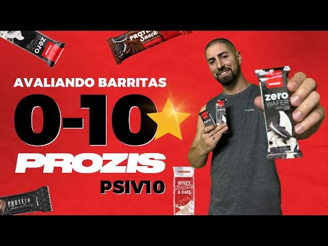 Avaliando barritas da PROZIS de 0 a 10! 🍫