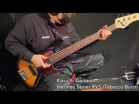 Kikuchi Guitars Hermes Series RV5 (Snowflake White Pearl) image 11