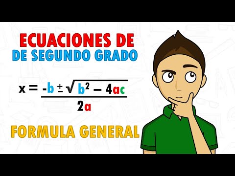 SECOND DEGREE EQUATIONS BY GENERAL FORMULA Super easy - For beginners