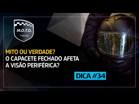 DICA DE SEGURANÇA #34 | VISÃO PERIFÉRICA; O CAPACETE FECHADO AFETA A VISÃO PERIFÉRICA?
