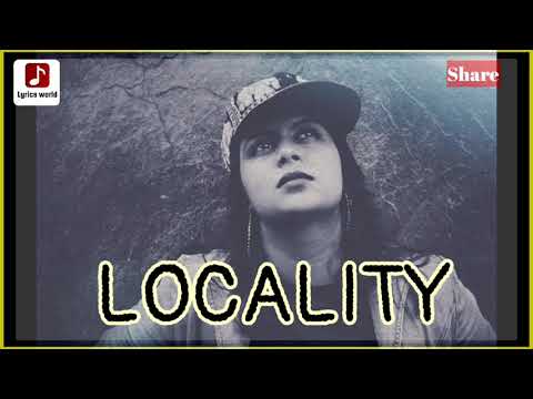 mc manmeet kaur - locality ( lyric video)