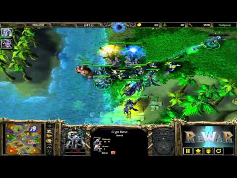 SentimentaL (NE) vs ifnt_pandora (UD) - WarCraft 3 gameplay - RN39